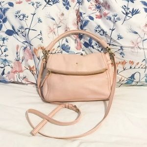 kate spade Light Pink Pebbled Crossbody